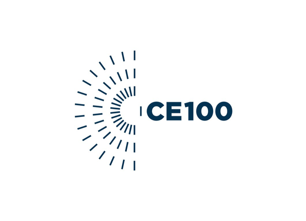 CE100 logotips